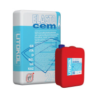 Гидроизоляция ELASTOCEM (А+B) компонент B (канистра) 8 л Гидроизоляция ELASTOCEM (А+B) компонент B (канистра) 8 л