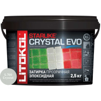 Затирочная смесь Litokol STARLIKE CRYSTAL EVO S.700, 2.5 кг Затирочная смесь Litokol STARLIKE CRYSTAL EVO S.700, 2.5 кг