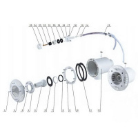 Комплект форсунок, закладная и лицевая противотока Aquaviva AV-JET-5.5DT Комплект форсунок, закладная и лицевая противотока Aquaviva AV-JET-5.5DT