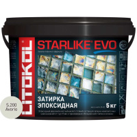 Затирочная смесь Litokol STARLIKE EVO Avorio S.200, 5 кг Затирочная смесь Litokol STARLIKE EVO Avorio S.200, 5 кг