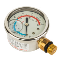 Манометр Aquaviva (06011032), стальной, боковое Манометр Aquaviva (06011032), стальной, боковое