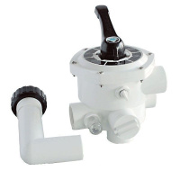 Кран шестиходовой Aquaviva MPV03 (1,5") боковой (88280811W) Кран шестиходовой Aquaviva MPV03 (1,5") боковой (88280811W)