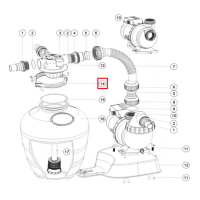 Хомут крепления (89033602) для фильтров Aquaviva серии FSU Хомут крепления (89033602) для фильтров Aquaviva серии FSU
