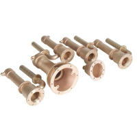 Проходы стеновые Fitstar 8696150 для Standard , 4 форсунки, 1 водозабор, 1 пневмокнопка, 240 мм Проходы стеновые Fitstar 8696150 для Standard , 4 форсунки, 1 водозабор, 1 пневмокнопка, 240 мм