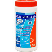 Маркопул Кемиклс на основе хлора Мультиэкт 5 в 1, таблетки 200 гр (ведро 1кг)