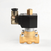 Клапан электр. латунный нормально-закрытый PN10 ArmaControl 2W160 (AC220V) DU G1