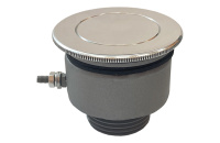 Регулятор доступа воздуха в комплекте с закладной (пленка), AISI-316