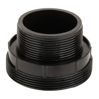 Муфта Aquaviva с наружной резьбой для крана MPV  2.0" черная 1013031 Муфта Aquaviva с наружной резьбой для крана MPV  2.0" черная 1013031
