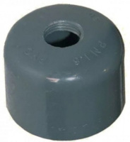 Заглушка д. 50 с резьбой 3/4