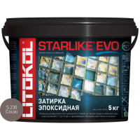 Затирочная смесь Litokol STARLIKE EVO Cacao S.230, 5 кг Затирочная смесь Litokol STARLIKE EVO Cacao S.230, 5 кг