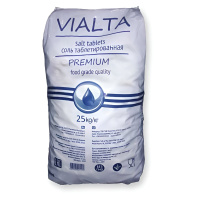 Таблетированная соль 25 кг Vialta (Израиль)